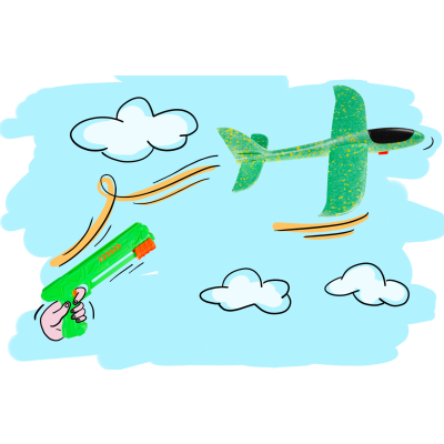 4930 AIRPLANE SHOOTER PP