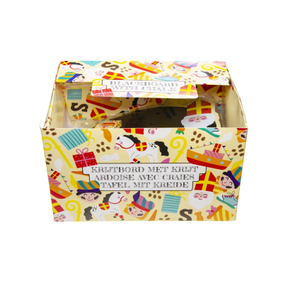 6391 BLACKBOARD W CHALK, SINTERKLAAS