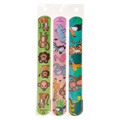 4266 SLAP BRACELET WILD ANIMALS