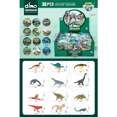 9038 DINOSAURS W CARD