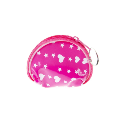 0217 MINI PURSE HEART-STAR PP
