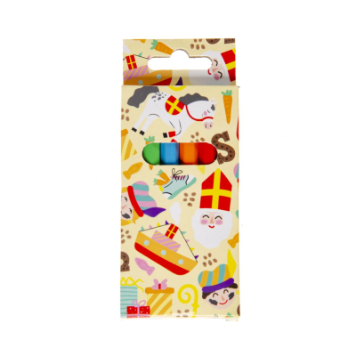 6072 COL PENCILS 6PCS SHORT SINTERKLAAS