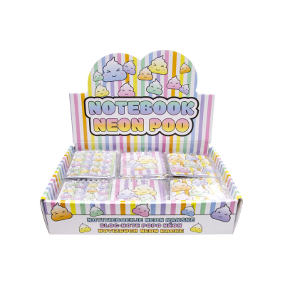 0398 NOTEBOOK NEON POO