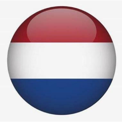 4835 9" PVC BALL, FLAG, THE NETHERLANDS