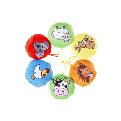 1877 PLUSH, SUPER SOFT, FARM ANIMAL ASSORTMENT