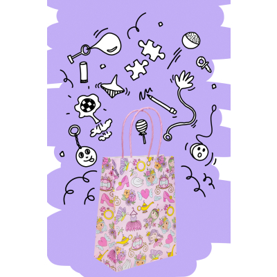 7426 PAPER GIFT BAG, PRINCESS