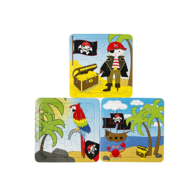 7356 3ASS PAPER PUZZLE PIRATE