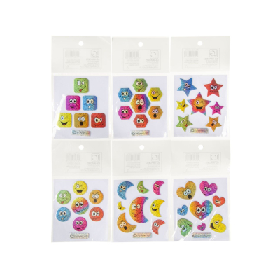 9737 4ASS SHINY STICKERS EMOTIONS