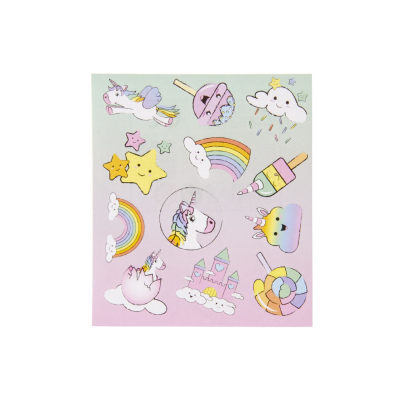 8553 STICKERS, UNICORN DB
