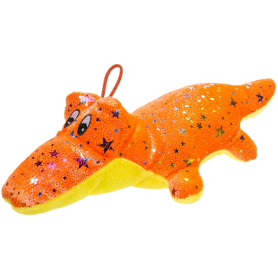 1799 PLUSH, SUPER SOFT, CROCODILE STARS 3ASS