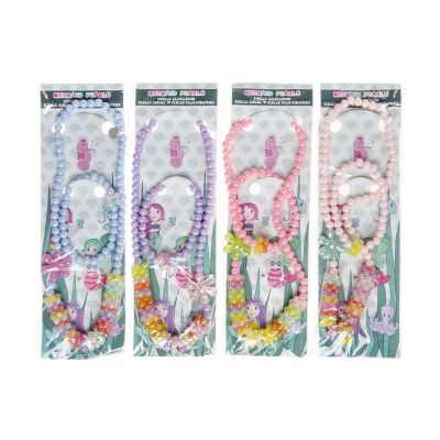 0417 NECKLACE & BRACELET MERMAID PP