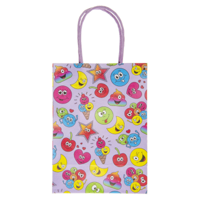7427 PAPER GIFT BAG, EMOTION FACES