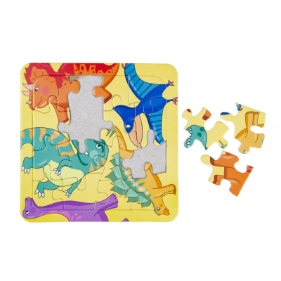 7360 3ASS PAPER PUZZLE DINOSAUR