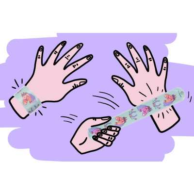 4265 SLAP BRACELET HORSE