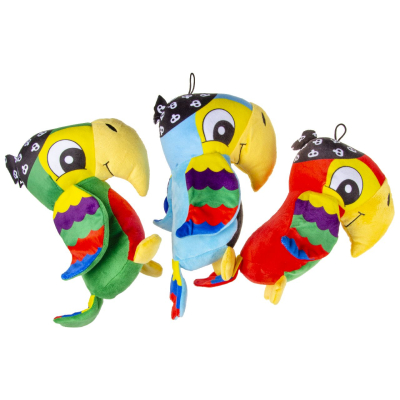 1859 PLUSH PIRATE PARROT °