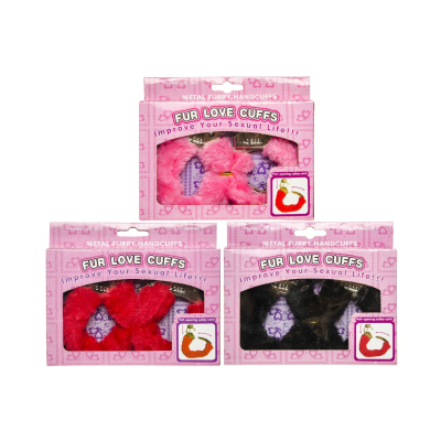 9822 FLUFFY HANDCUFFS BOX