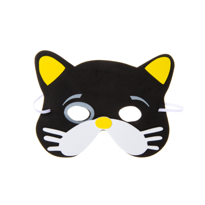 9672 FARM ANIMAL MASK IN FOAM, 6ASS