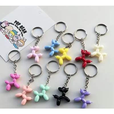 9961 KEYCHAIN BALLOON DOG