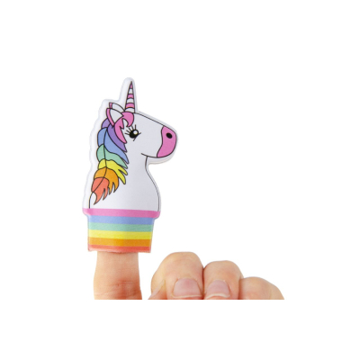 6110 1PC FINGERPUPPET UNICORN °°°°