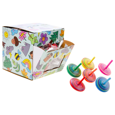 8801 WOODEN SPINNING TOP DB