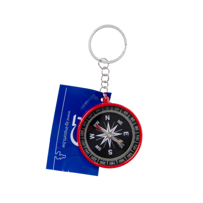 9859 KEYCHAIN COLORED COMPASS