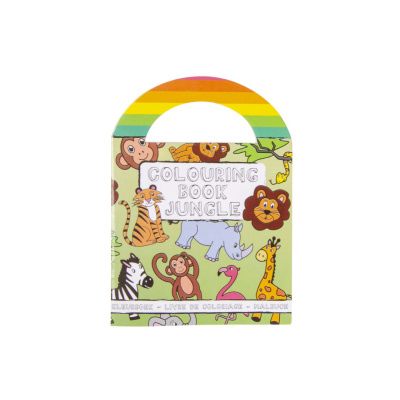6865 COL BOOK W STICKERS WILD ANIMALS