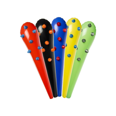 4737 INFLATABLE BAT RED-BLACK-BLUE