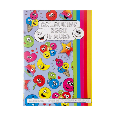 6870 COL BOOK L W STICKERSHEET EMOTION FACES