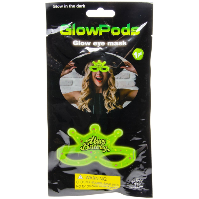 8830 4ASS GLOW BIRTHDAY MASK