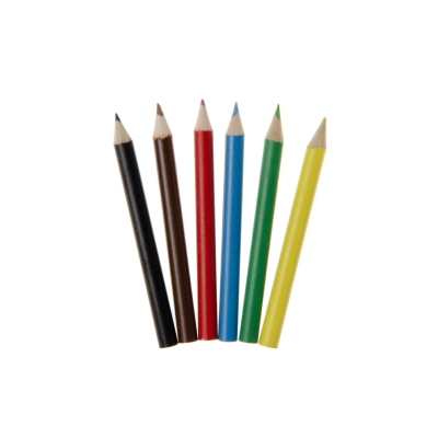 6043 COL PENCILS BOY 6PCS ROUND PP