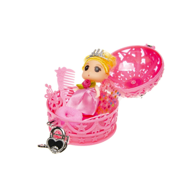1351 CROWN BOX W DOLL & ACC °°°°