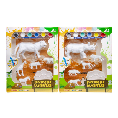 6960 PAINT YR OWN WILD ANIMAL BOX