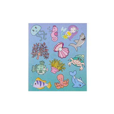 8552 STICKERS, SEA ANIMALS DB