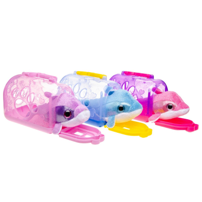 1866 PLUSH DOLPHIN IN CAGE °°