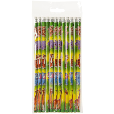 6482 PENCIL WILD ANIMALS