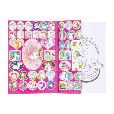 6851 COLORING BOOK UNICORN S