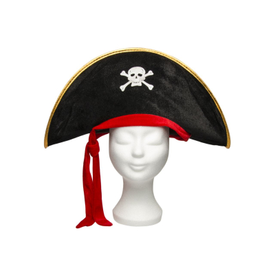 9089 PIRATE HAT ADULT HIGH