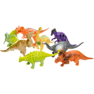 9500 BAG WITH 8 DINOSAURS INSIDE °°°