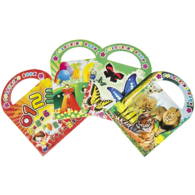 6848 COL BOOK 4ASS S W STICKERS S