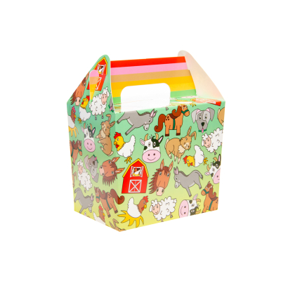 8748 FOOD BOX FARM ANIMALS , PARTY / LUNCH