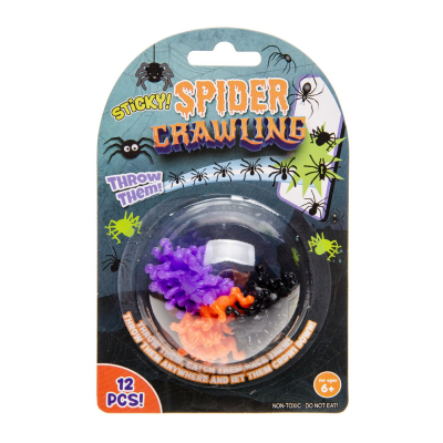 9216 12PCS STICKY SPIDER CRAWLERS BC