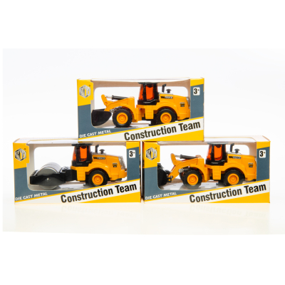 3048 DIECAST CONSTRUCTION TRUCK PULL BACK