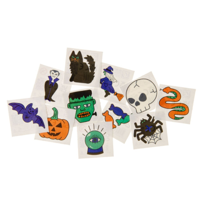 8493 12PCS TATTOO, HALLOWEEN °°°°