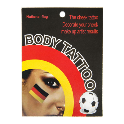 8512 4PCS CHEEK TATTOO GERMANY