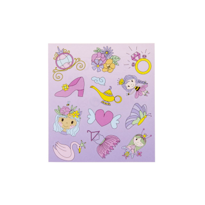 8554 STICKERS, PRINCESS DB