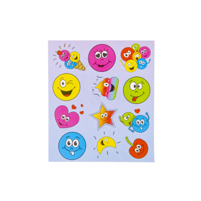 8559 STICKERS, EMOTION FACES DB