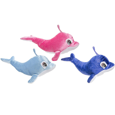 1754 PLUSH, SUPER SOFT, GLITTER BABYWHALE °