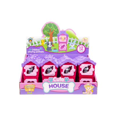 1332 CUTE DOUBLE PET HOUSE °