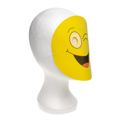9662 6ASS EMOTION MASK IN FOAM, CHILD