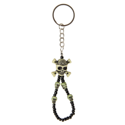 9945 SKULL KEYCHAIN WITH PENDANT